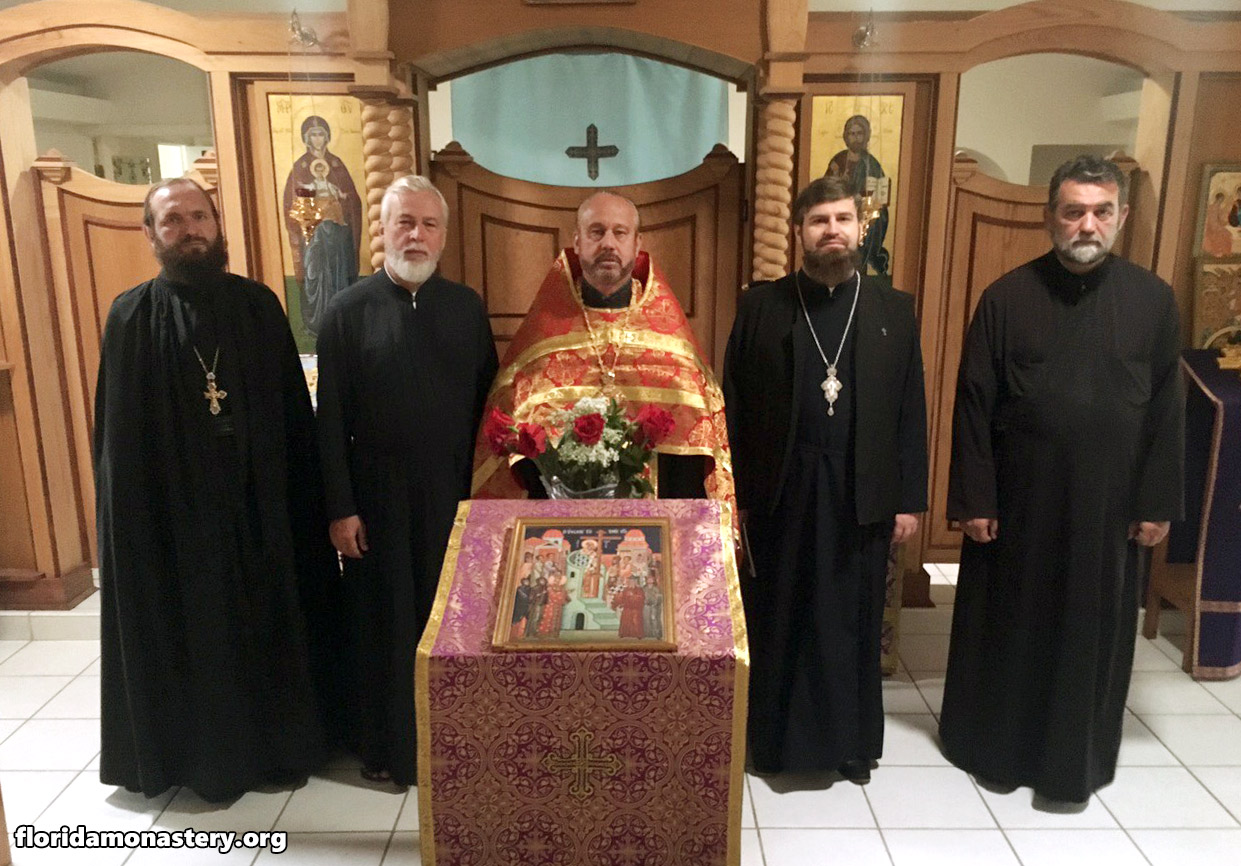 Монастырь святого Николая в Форт-Майерсе посетили гости из Киева
