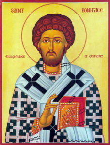 Святитель Вонифатий Майнцский (+754)