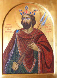 Мученик Эдмунд, король Восточной Англии (+870)