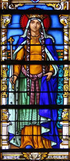 Святая Клотильда, королева Бургундская (+545)