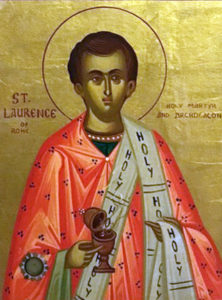 Священномученик Лаврентий Римский (+258)