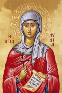Мученица Лидия, жена святого Филета (I в.)