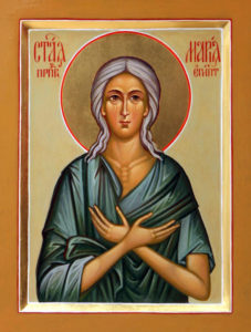 Преподобная Мария Египетская (+522)