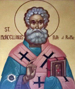 Священномученик Маркеллин, Папа Римский (+304)