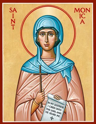 Праведная Моника Тагастийская (+387)