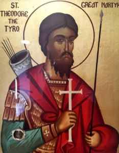 Великомученик Феодор Тирон (+306)