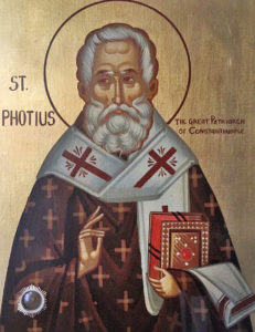 Святой Фотий, Патриарх Константинопольский (+891)