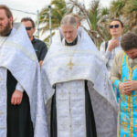 На праздник Богоявления братия монастыря приняла участие в освящении вод океана в Майами