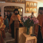 В монастыре молитвенно почтили память святых Царственных Страстотерпцев