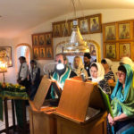 Монастырское богослужение в день Пресвятой Троицы
