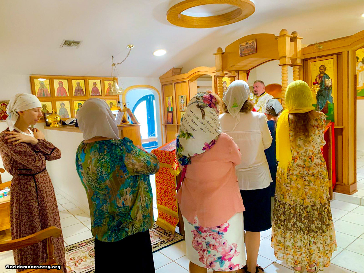 В старейшем православном монастыре Флориды отметили день памяти небесного покровителя