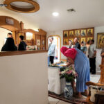 Праздник Успения Богородицы в православном монастыре в Форт-Майерсе